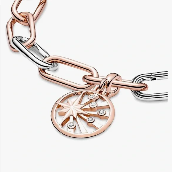 Pandora ME Rays of Life Medallion Rose Gold - Picture 10 of 10